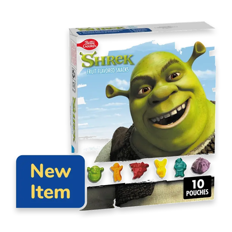 Shrek Fruit Flavored Snacks