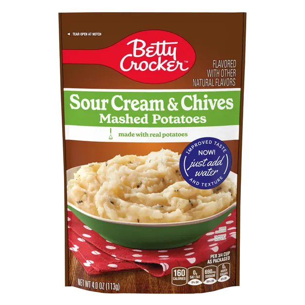 Sour Cream & Chives Mashed Potatoes