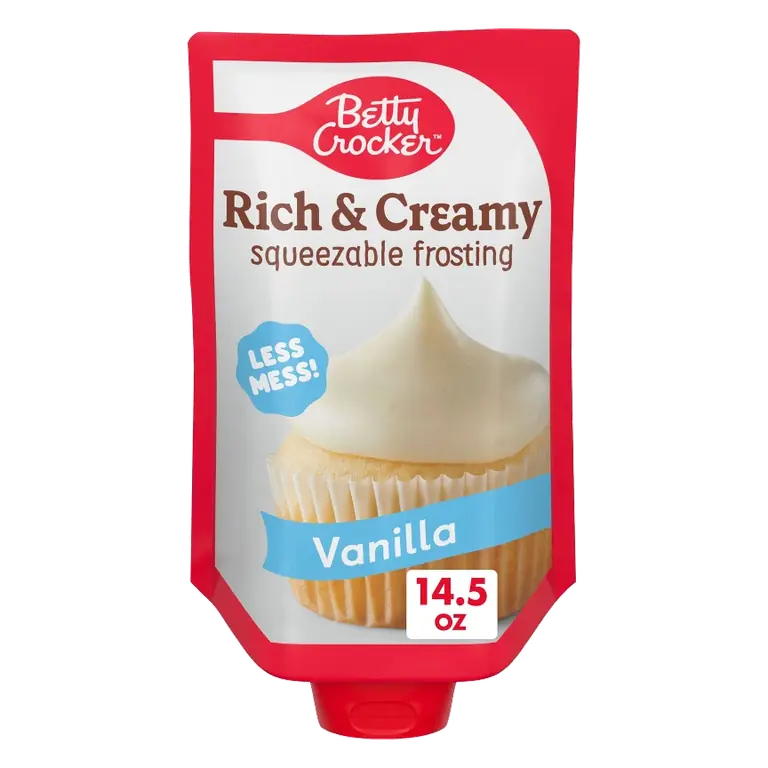 Betty Crocker Squeezable Vanilla Frosting, 14.5oz