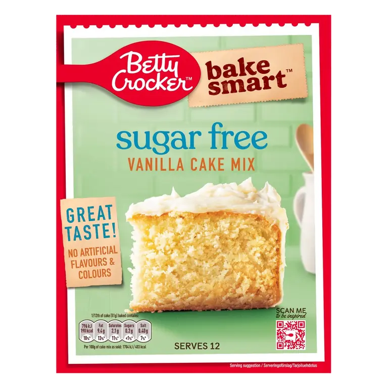 Sugar-Free Vanilla Cake Mix