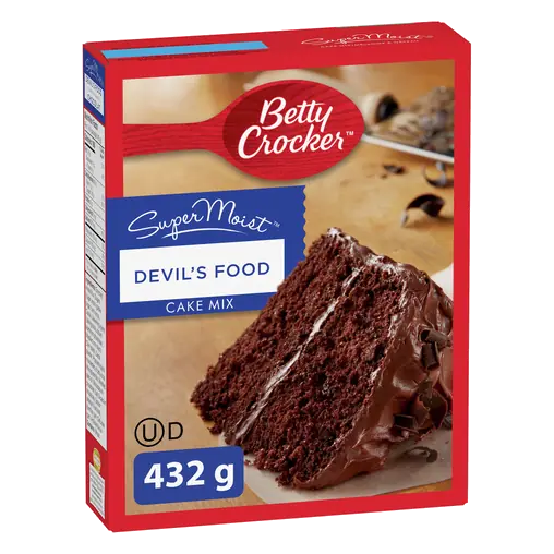 Super Moist Cake Mix Devil's Food 10 Servings 432 g