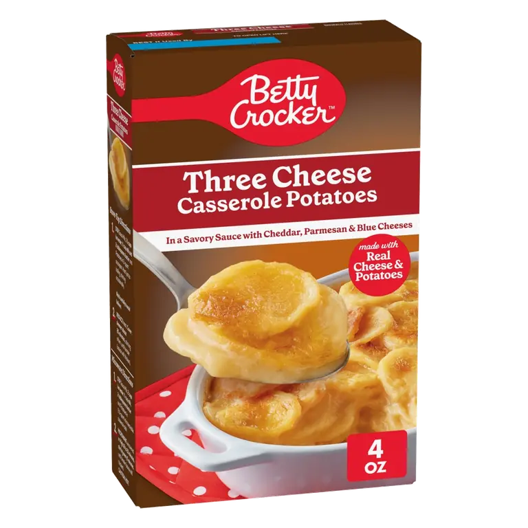 Three Cheese Casserole Potatoes