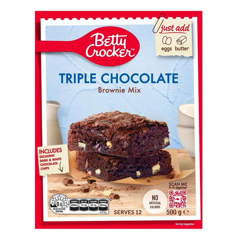 Triple Chocolate Fudge Brownie Mix