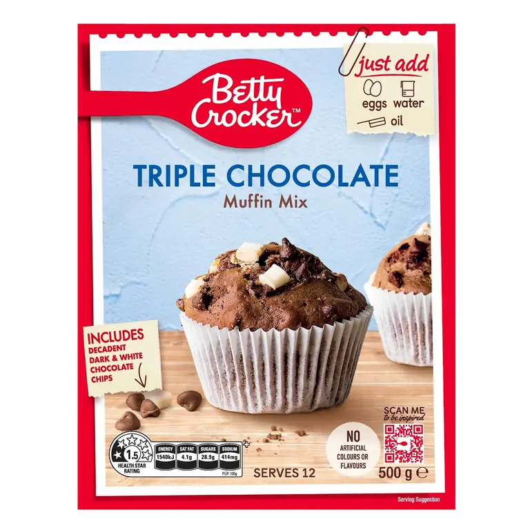 Triple Chocolate Muffin