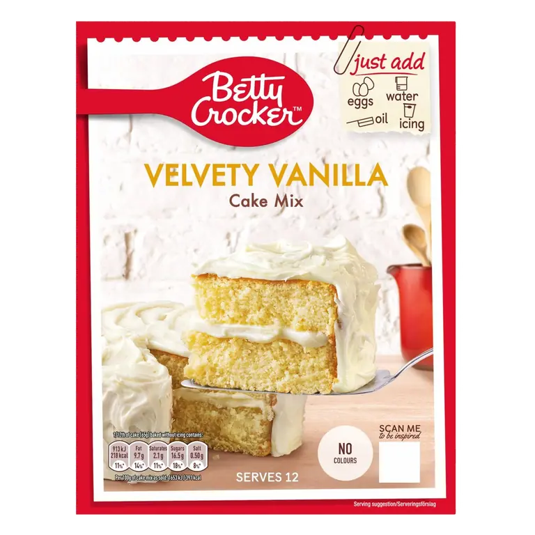 Velvety Vanilla Cake Mix