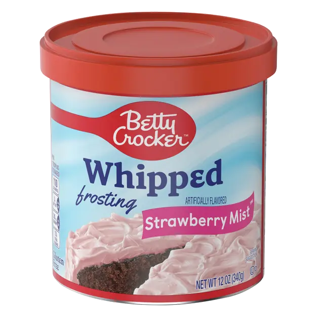 Whipped Strawberry Mist Frosting