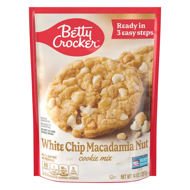White Chip Macadamia Nut Cookie Mix
