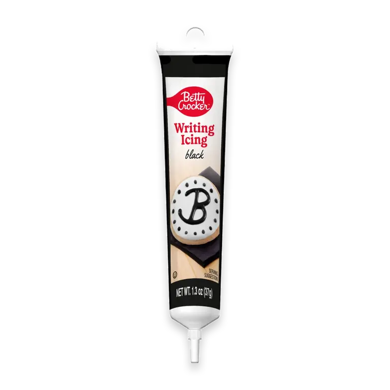 Writing Icing Black