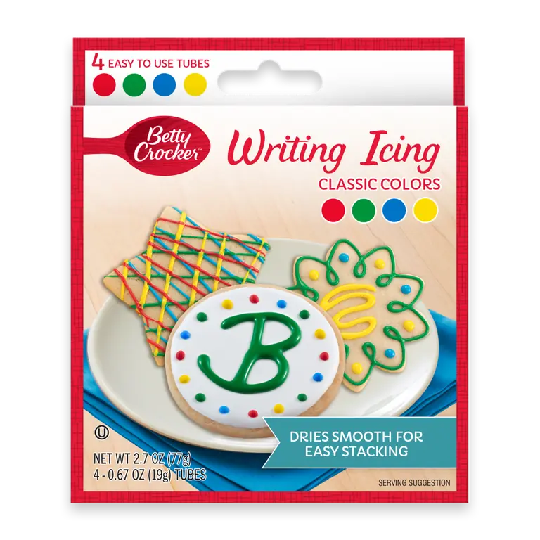 Writing Icing Classic Colors