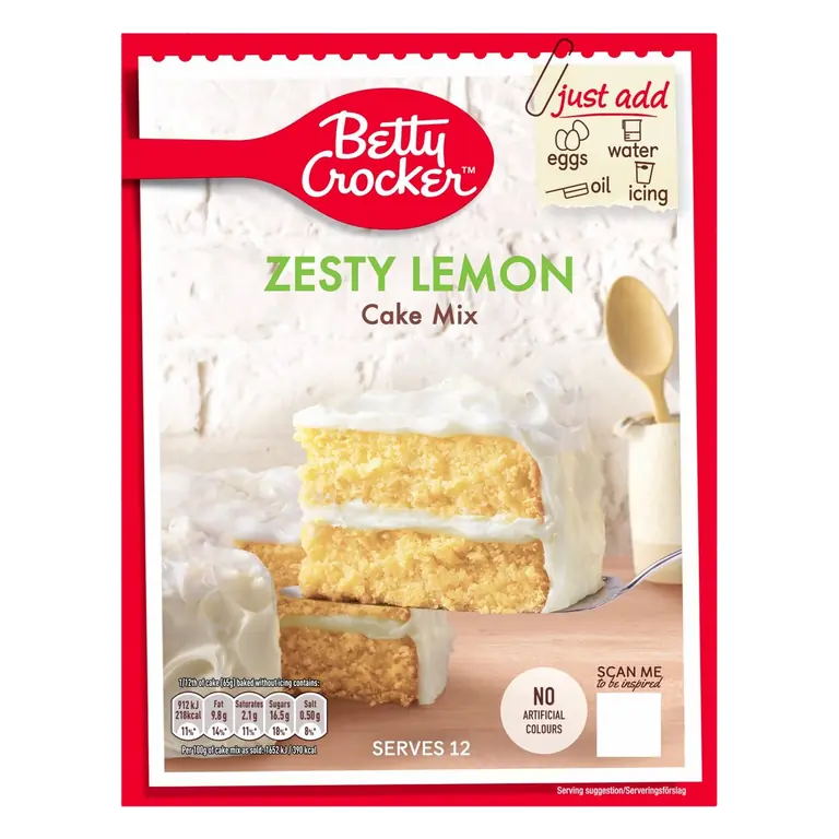 Zesty Lemon Cake Mix