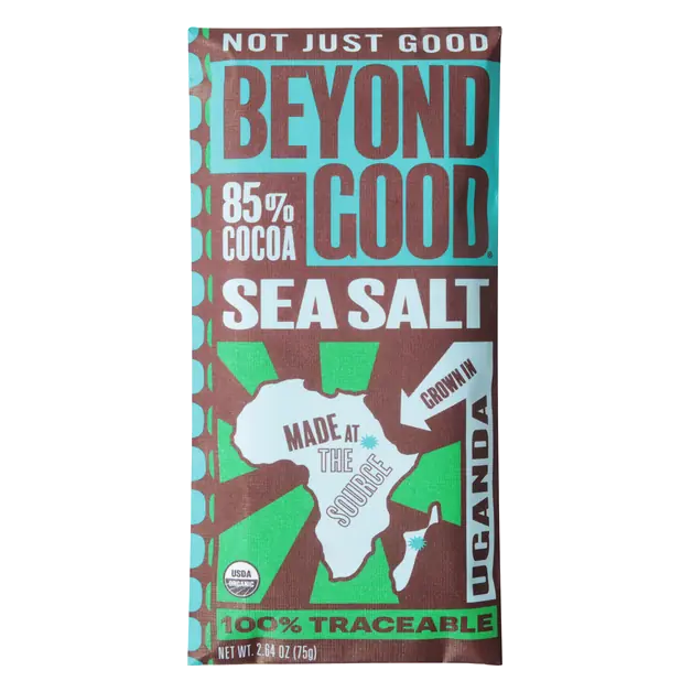 Organic Uganda Sea Salt Chocolate