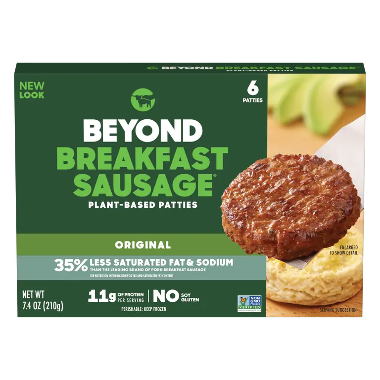 Classic Beyond Breakfast Sausage Plant-Based Patties
