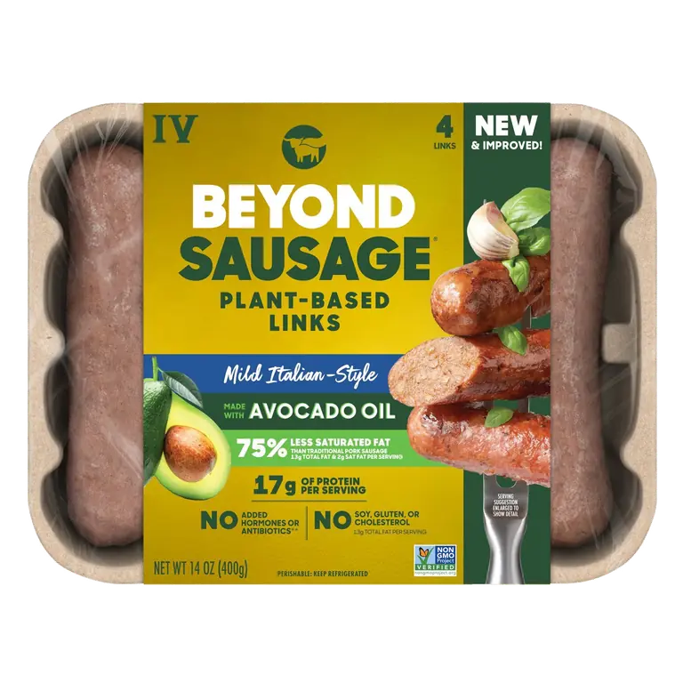 Sweet Italian Style Beyond Sausage Plant-Based Links