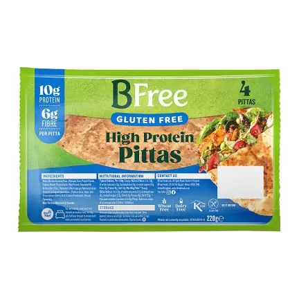 Gluten Free High Protein Pittas