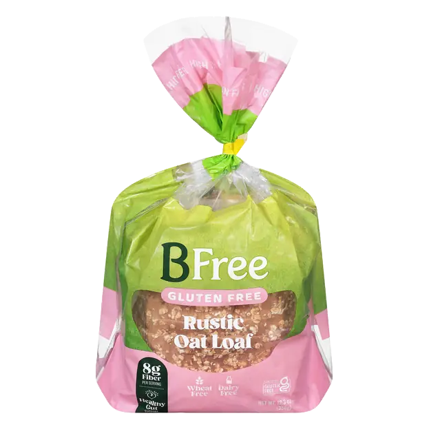 Gluten Free Rustic Oat Loaf Bread Sliced