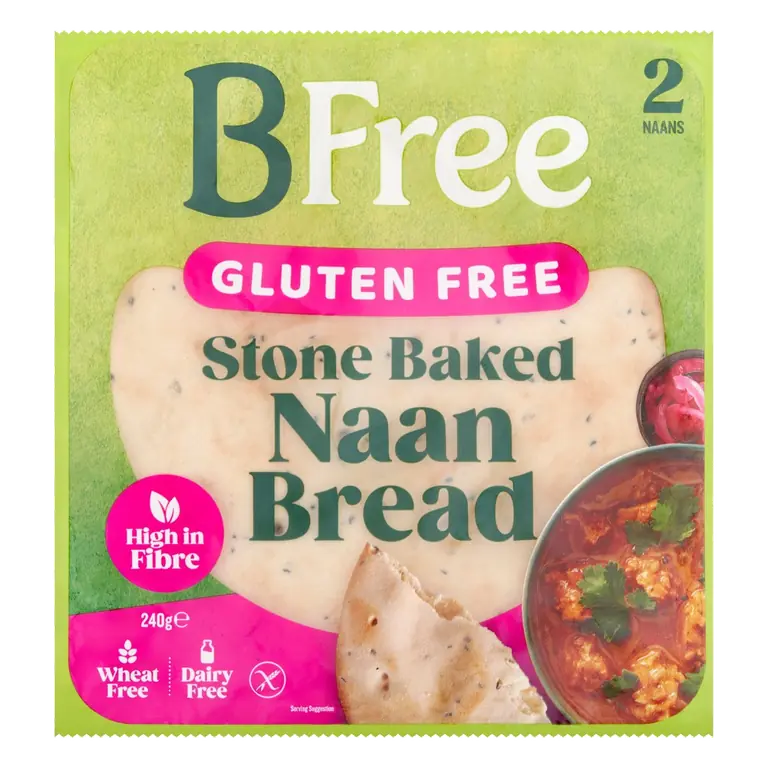 Gluten Free Stone Baked Naan Bread