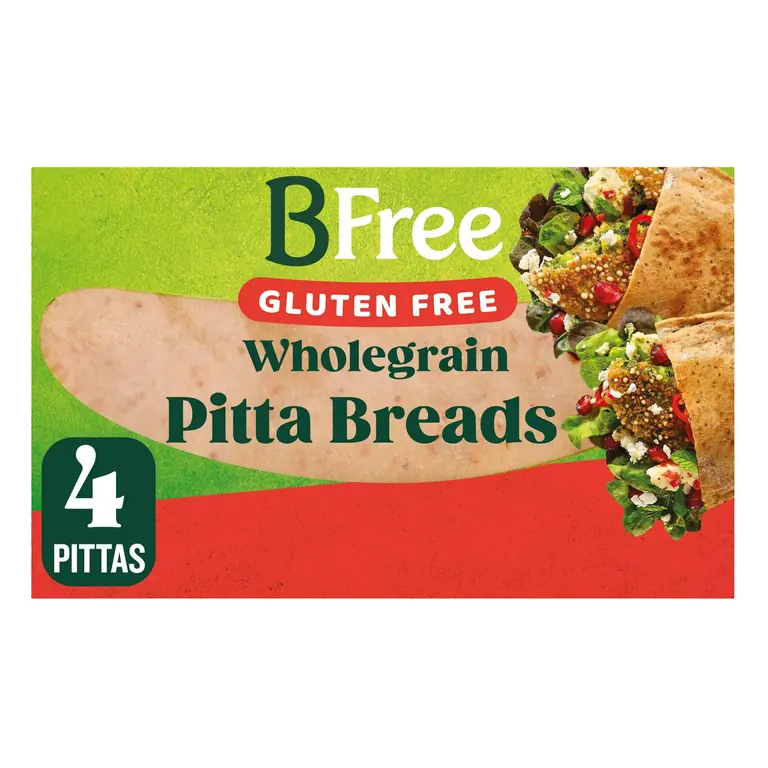 Gluten Free Wholegrain Pitta Breads x4