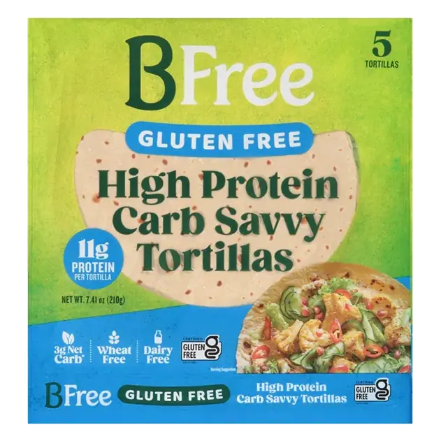 Tortillas, Gluten Free, High Protein, Carb Savvy