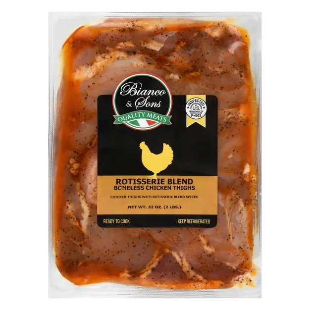 Rotisserie Blend Boneless Chicken Thighs