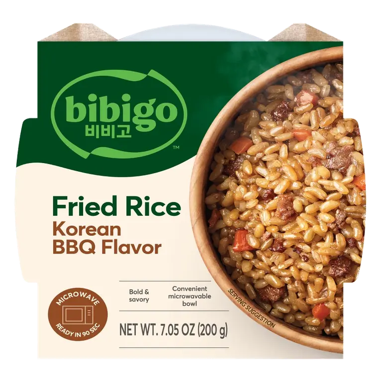 Bibigo Korean BBQ Flavor Fried Rice Bowl, 7.06oz