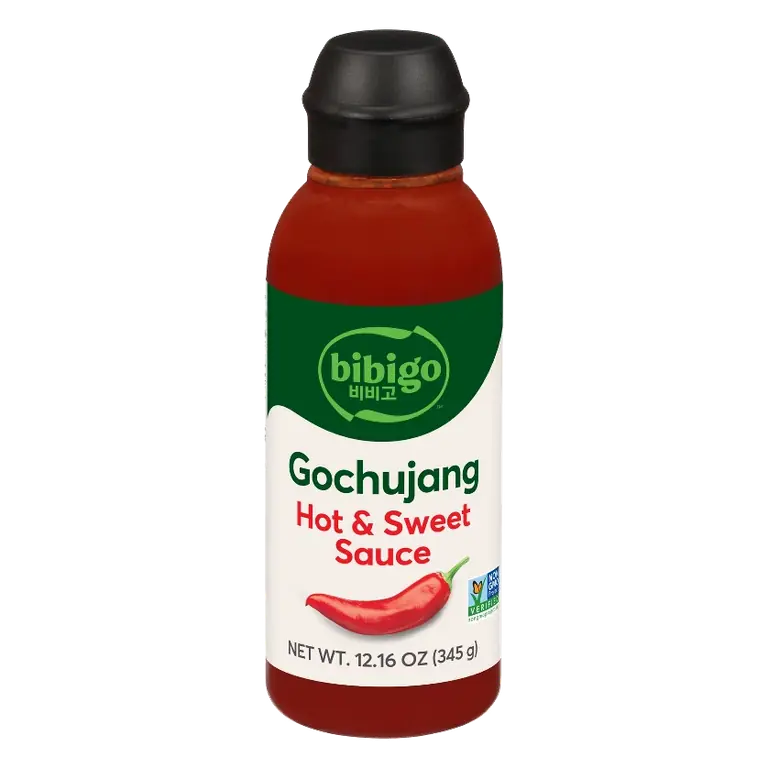 Bibigo Korean-Style Hot & Sweet Gochujang Sauce, 12.16oz