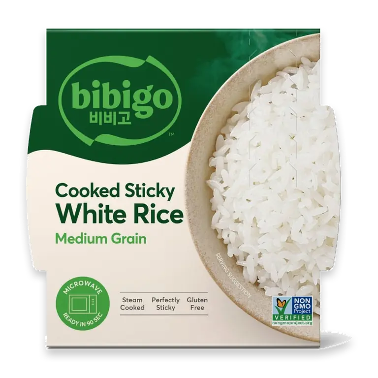 Cooked Sticky White Rice