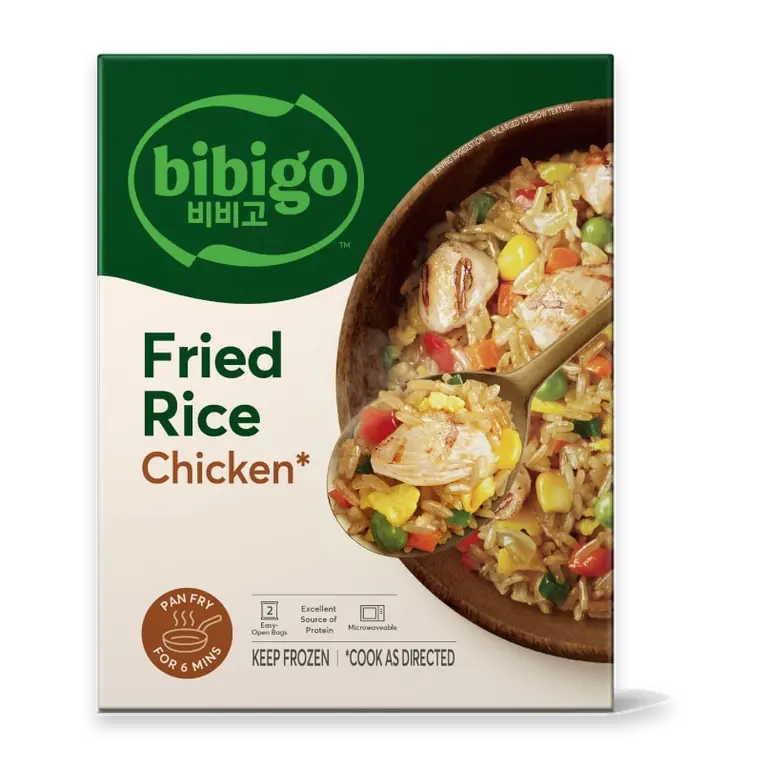 Frozen Korean BBQ Style Chicken Fried Rice