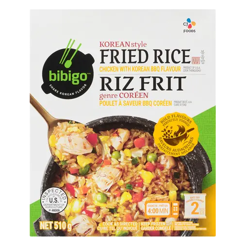 Frozen Korean Style Fried Rice Chicken With Korean BBQ 510 g