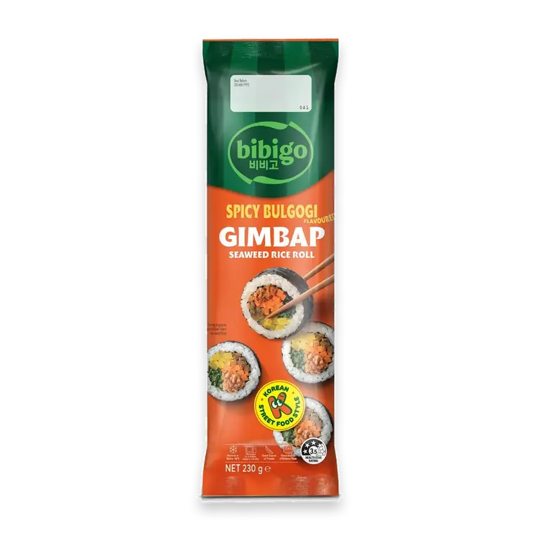 Gimbap Rice Roll Spicy Bulgogi