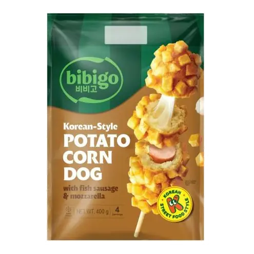 Korean Style Potato Corn Dog