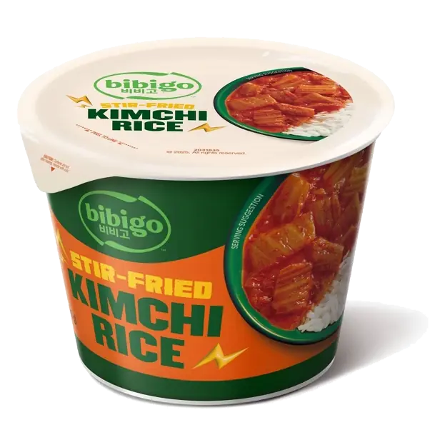 Bibigo Korean-Style Stir-Fried Kimchi Rice Bowl, 8.66oz