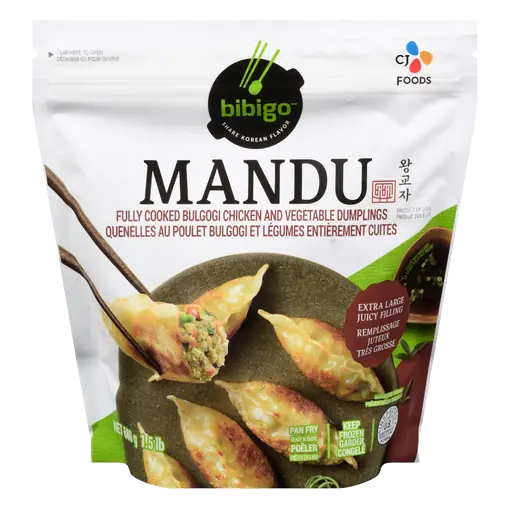 Mandu Frozen Dumplings Bulgogi Chicken & Vegetable 680 g