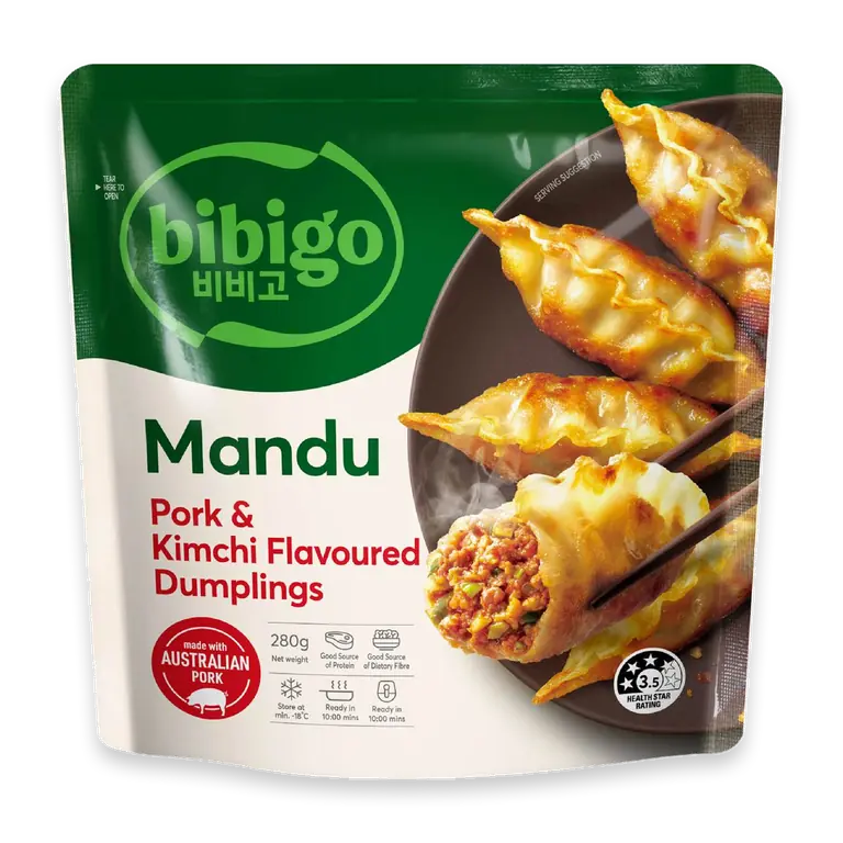 Mandu Pork & Kimchi Dumplings