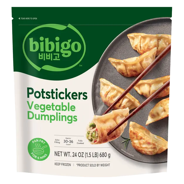 Vegetable Dumplings Potstickers Frozen