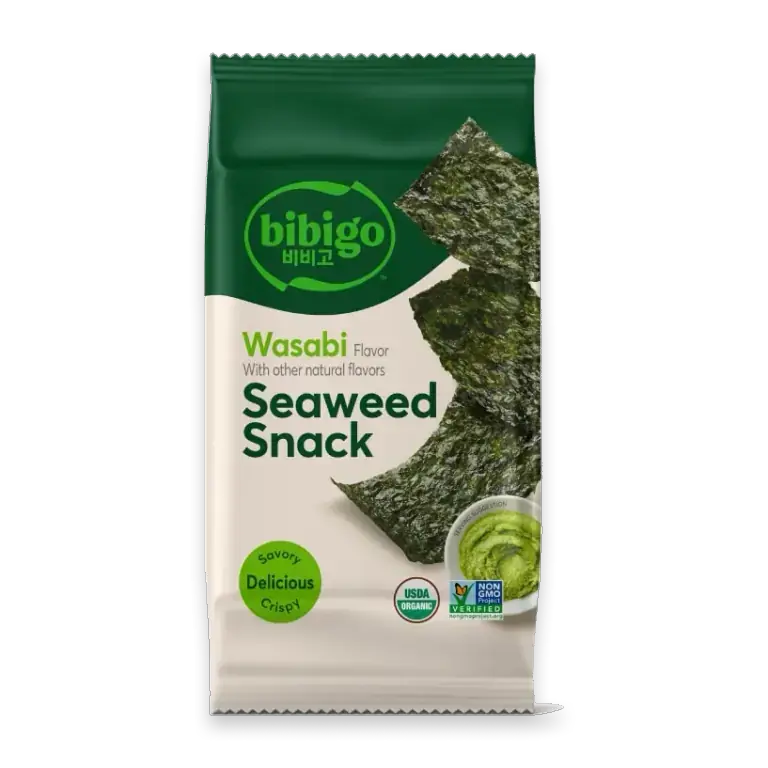 Wasabi Flavored Seaweed Snacks