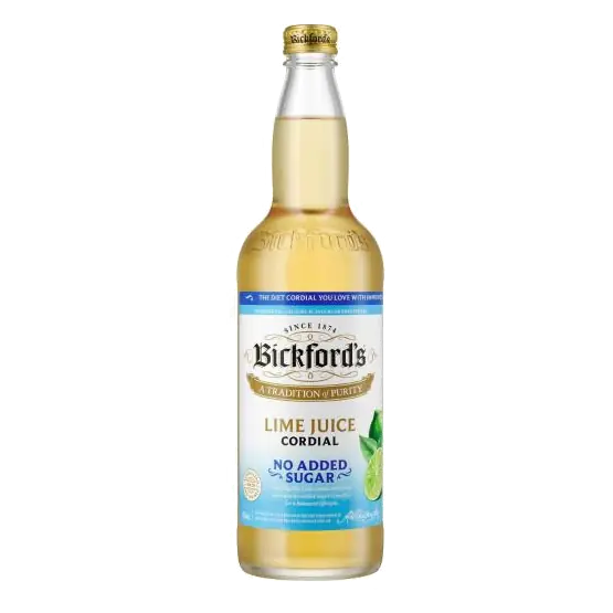No Added Sugar Lime Cordial