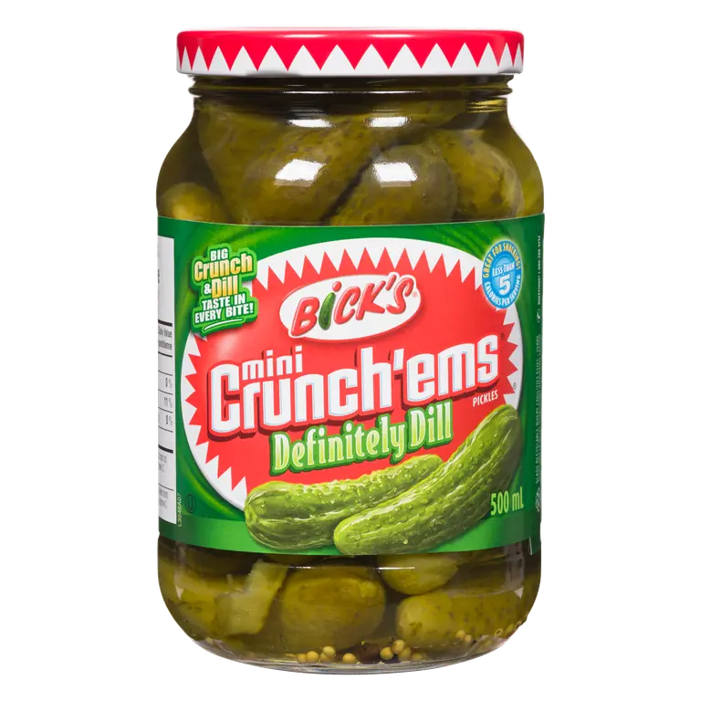 Pickles Mini Crunch'ems Definitely Dill 500 ml