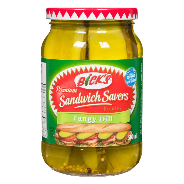 Sandwich Savers Pickles Tangy Dill 500 ml
