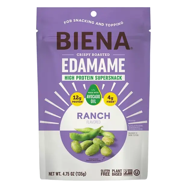 Crispy Roasted Ranch Edamame