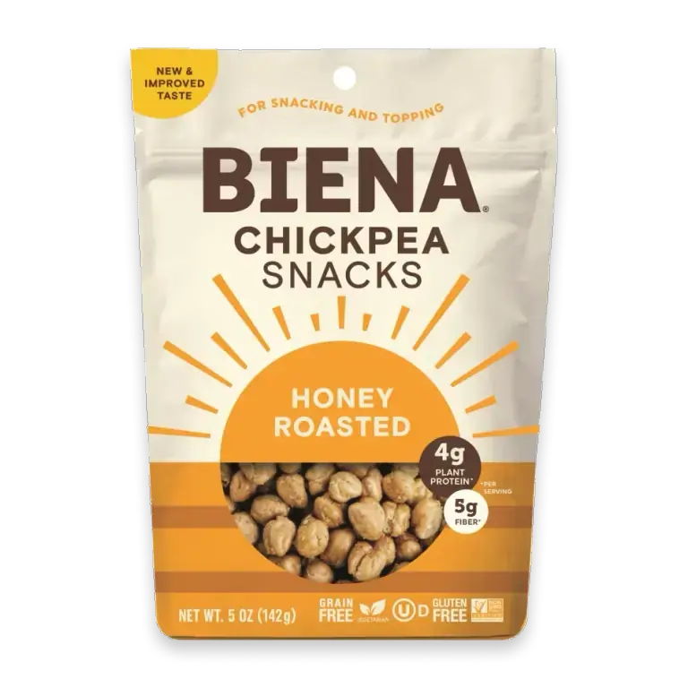 Honey Roasted Chickpea Snacks