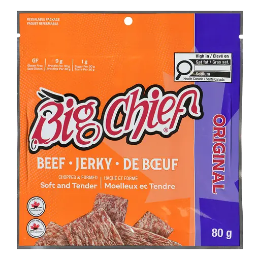 Gluten-Free Zipper Beef Jerky Original 80 g