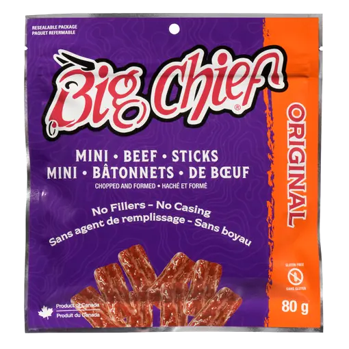 Mini Beef Sticks Original 80 g