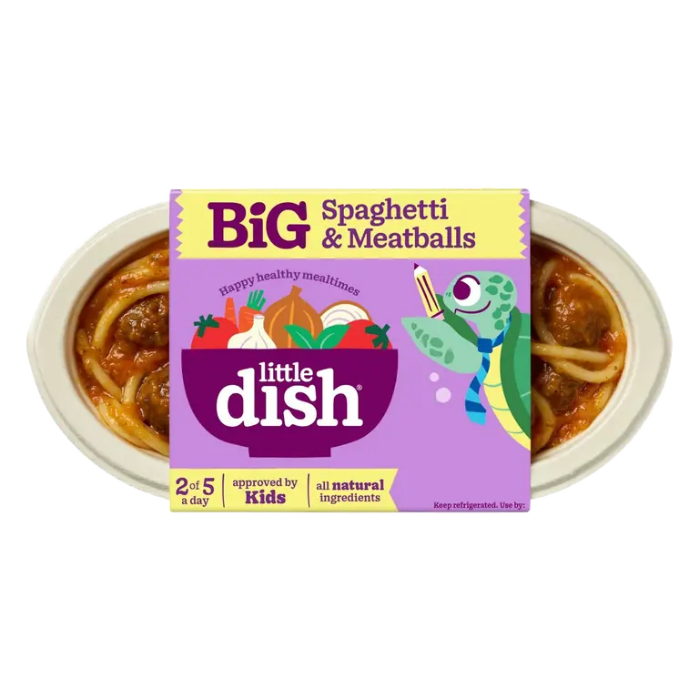 Little Dish BIG Spaghetti & Meatballs Kids Meal 300g