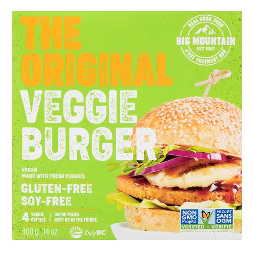 Gluten-Free The Original Veggie Burger 400 g