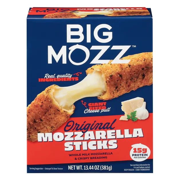 Original Giant Gourmet Mozzarella Sticks - 8 ct Frozen