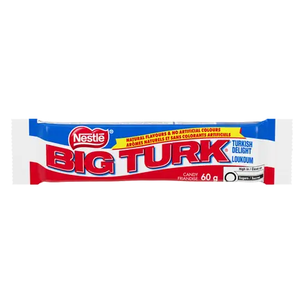 Nestlé Big Turk Chocolate Bar Turkish Delight 60 g