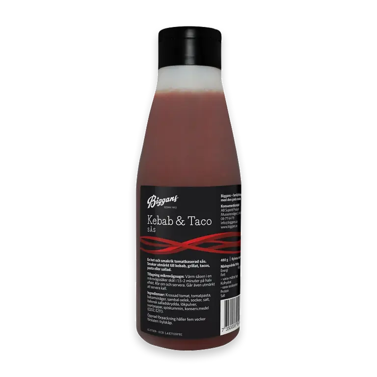Kebab & Taco sås 480g