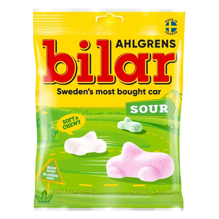 Bilar Sour Candy Bag, 4.6oz