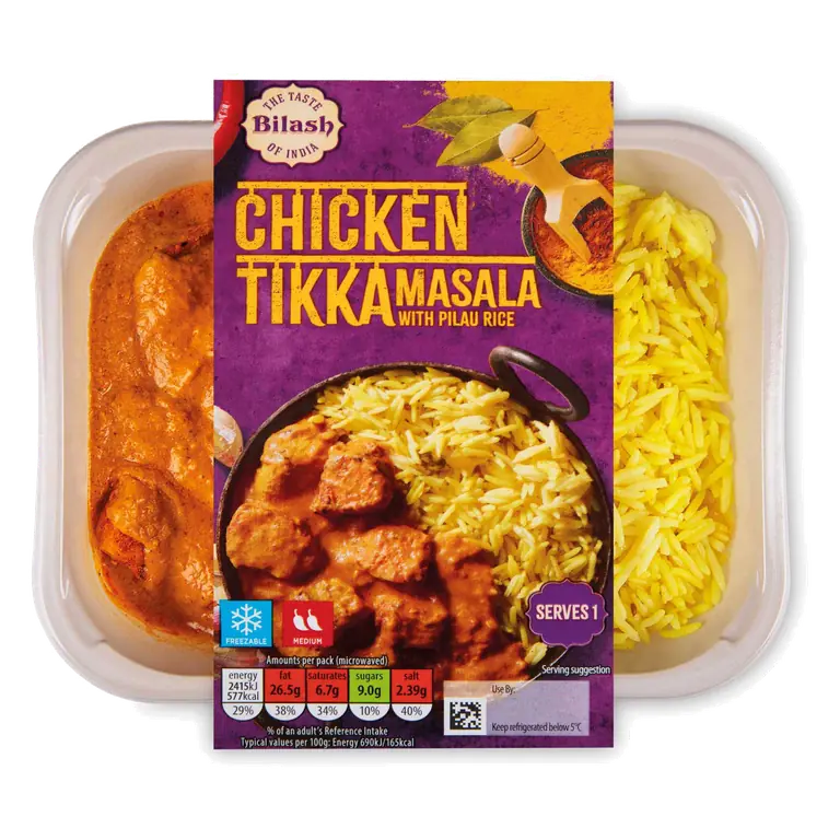Chicken Tikka Masala with Pilau Rice