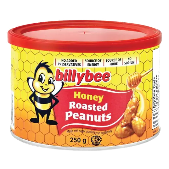 Roasted Peanuts Honey 250 g